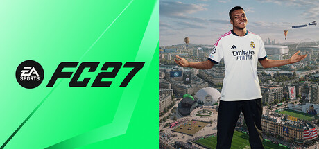 EA Sports FC 27 banner on its Steam store page