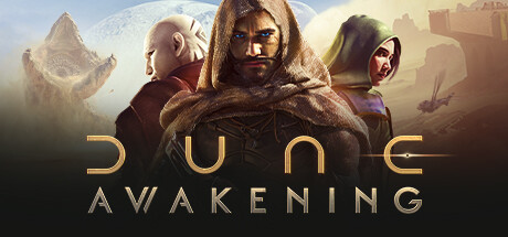 Official Dune: Awakening store header banner on Steam