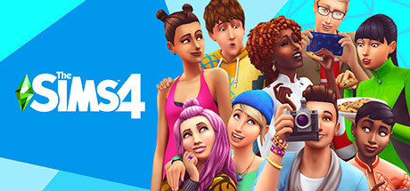 The Sims 4 official key art, the home-building and decoration life simulation game
