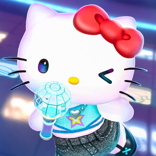 Official app icon for Sanrio Kawaii Me Live! on the Apple App Store