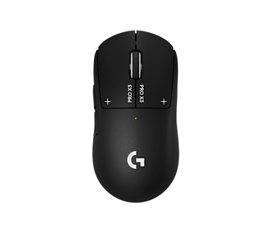 Official product photo of the Logitech G PRO X3 SUPERSTRIKE gaming mouse, unveiled at Logitech G PLAY 2026