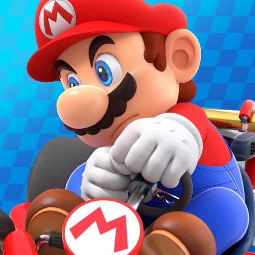 Official Mario Kart Tour app icon on the Apple App Store